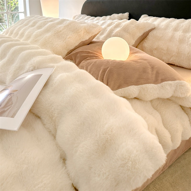 Rabbit Velvet Bedding