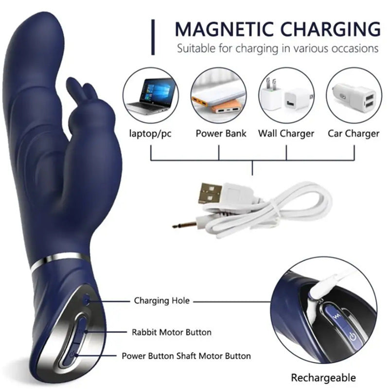 Rabbit vibrating rod