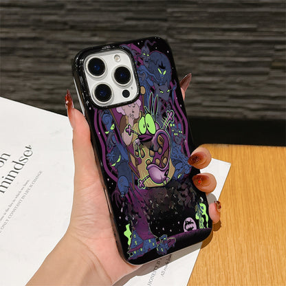 Raccoon Cat Design iPhone Case