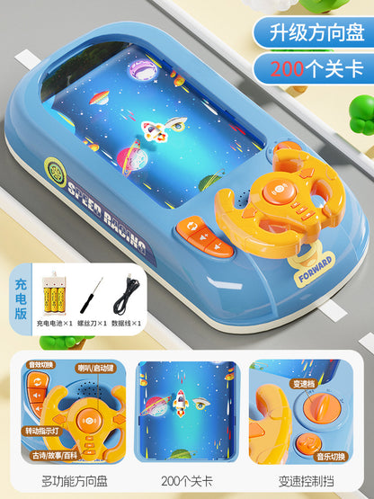 Racing game console