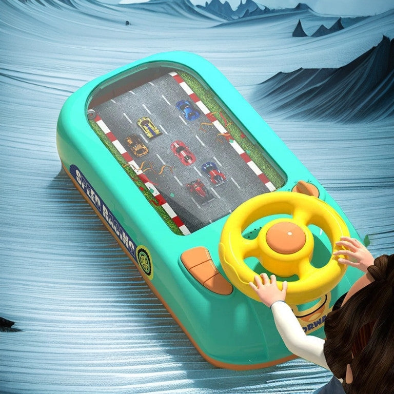Racing game console