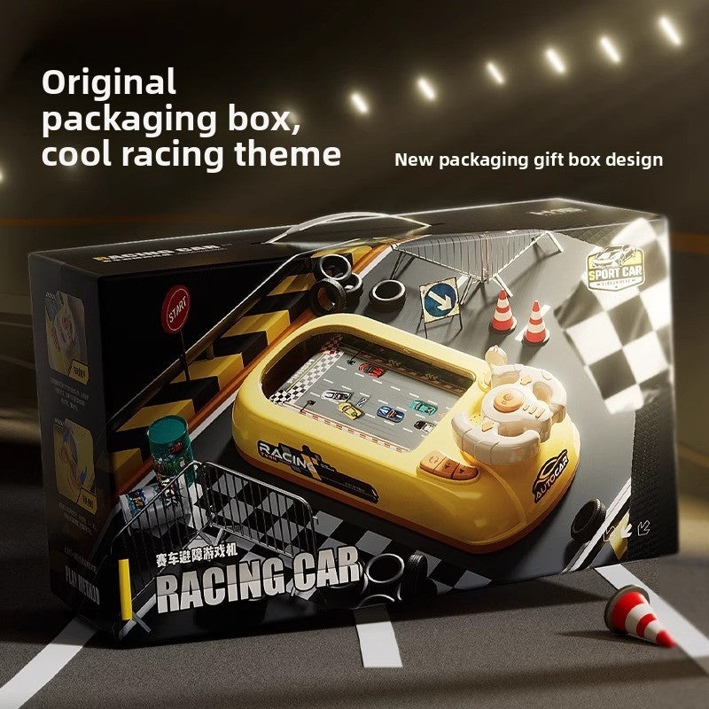 Racing game console