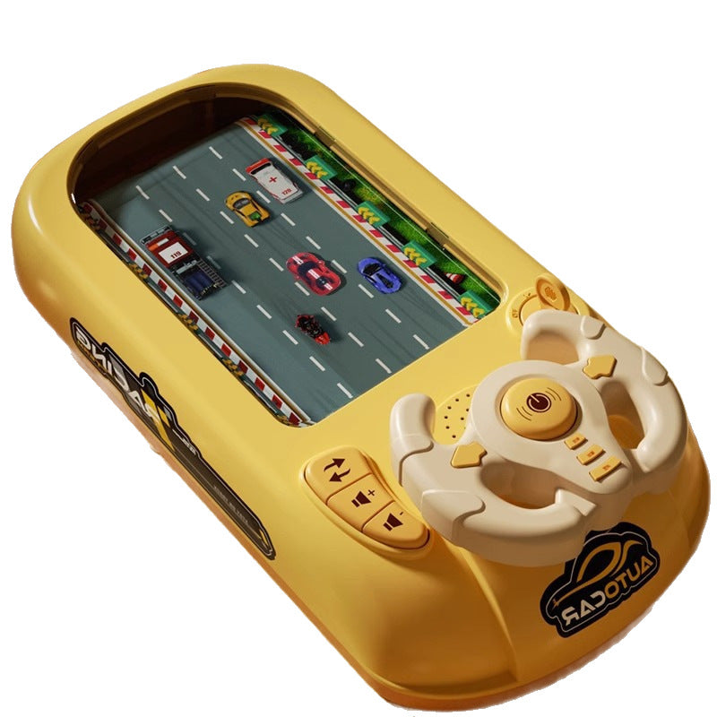 Racing game console
