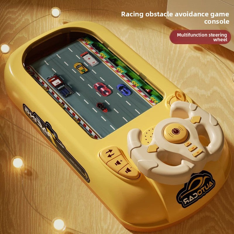 Racing game console
