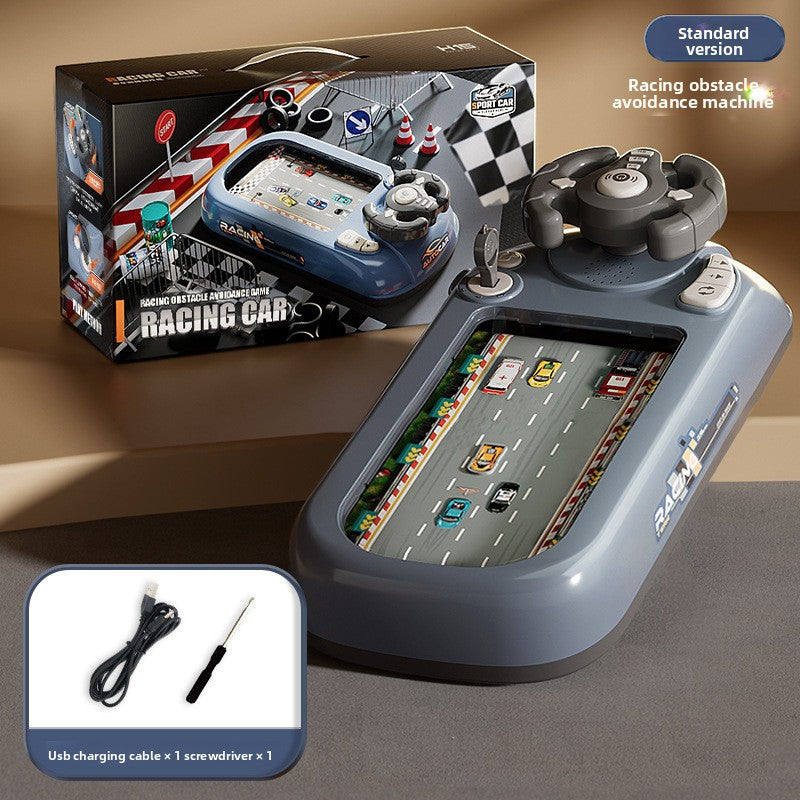 Racing game console