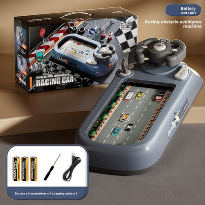 Racing game console
