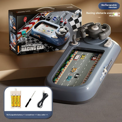 Racing game console
