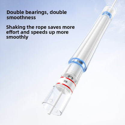 Racing jump rope adjustable double bearing jump rope fitness sports equipment