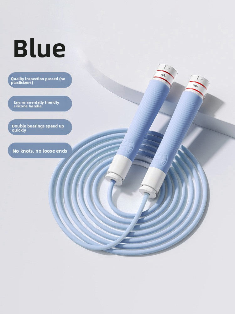 Racing jump rope adjustable double bearing jump rope fitness sports equipment