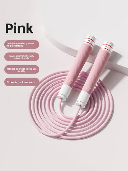 Racing jump rope adjustable double bearing jump rope fitness sports equipment