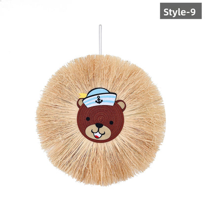 Raffia Wall Hanging
