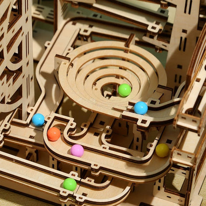 Railway Ball Maze Puzzle