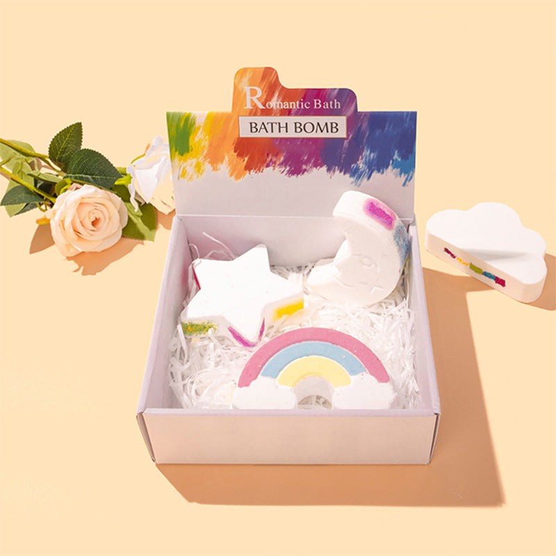Rainbow Bath Salt Balls
