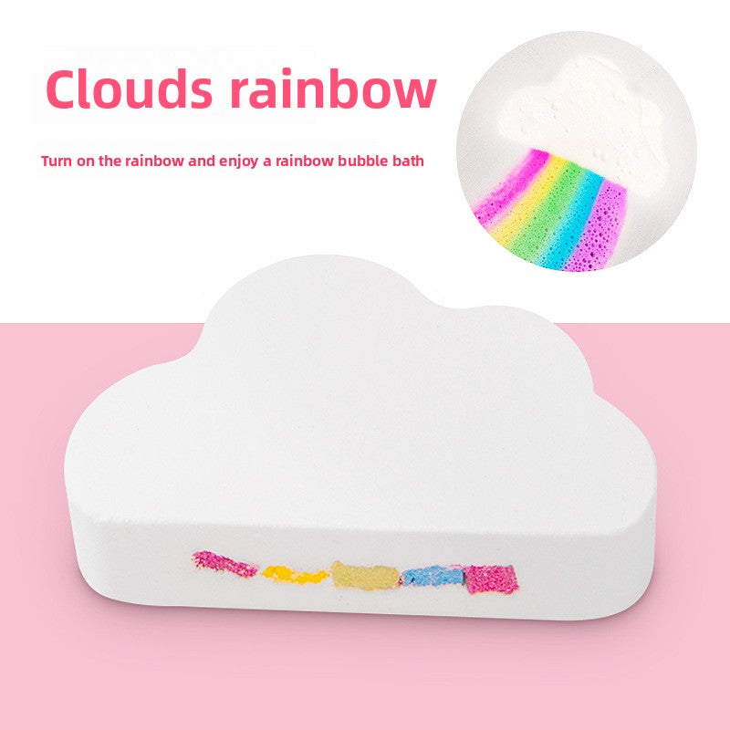 Rainbow Bath Salt Balls