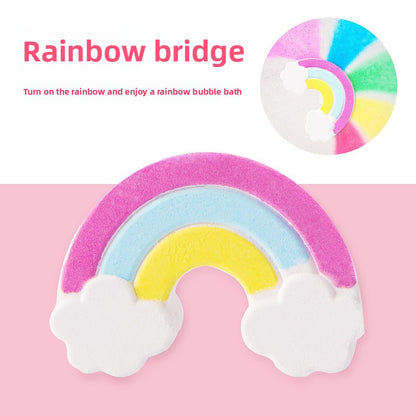Rainbow Bath Salt Balls