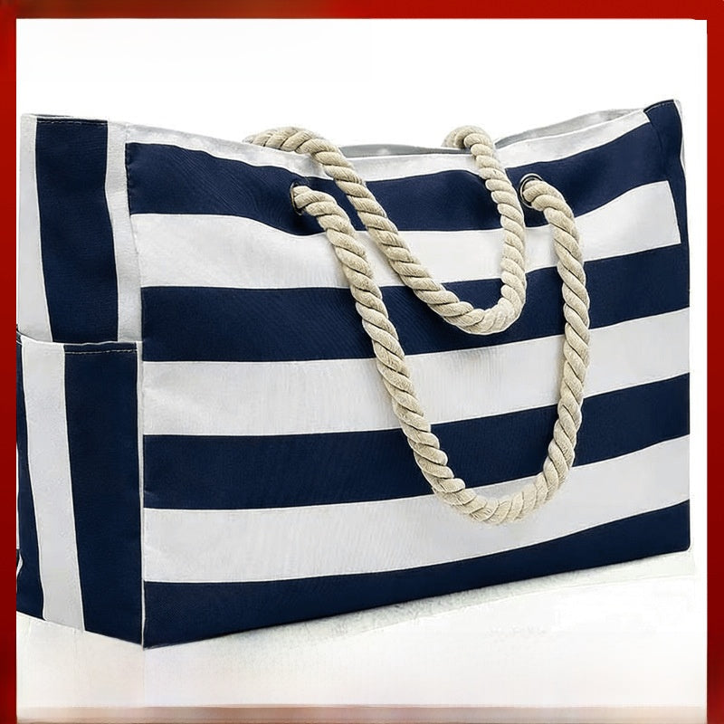 Rainbow beach bag