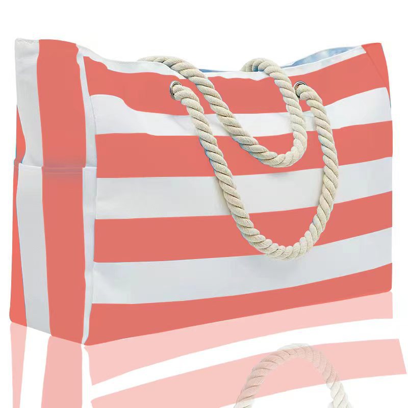 Rainbow beach bag