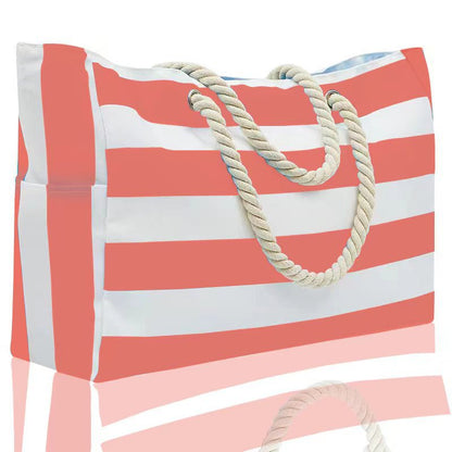 Rainbow beach bag