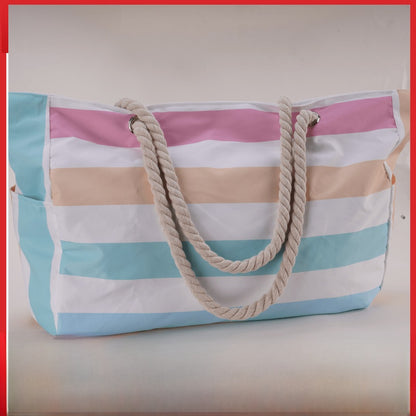 Rainbow beach bag
