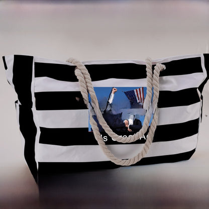 Rainbow beach bag