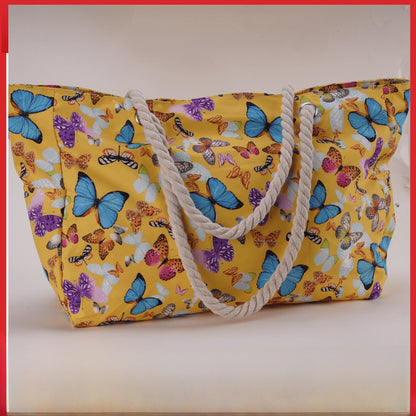 Rainbow beach bag