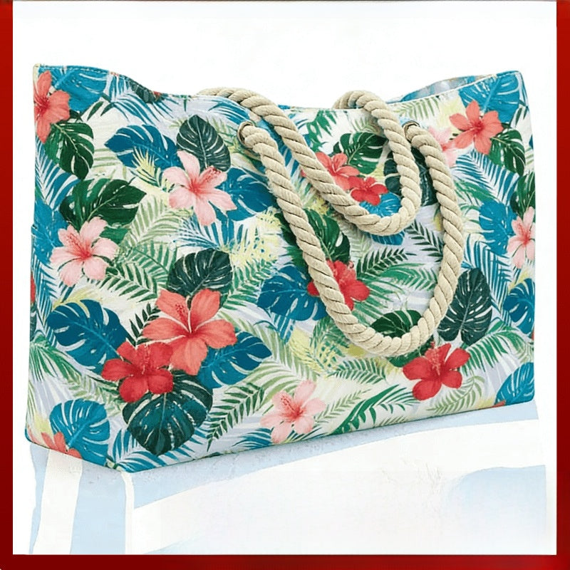 Rainbow beach bag