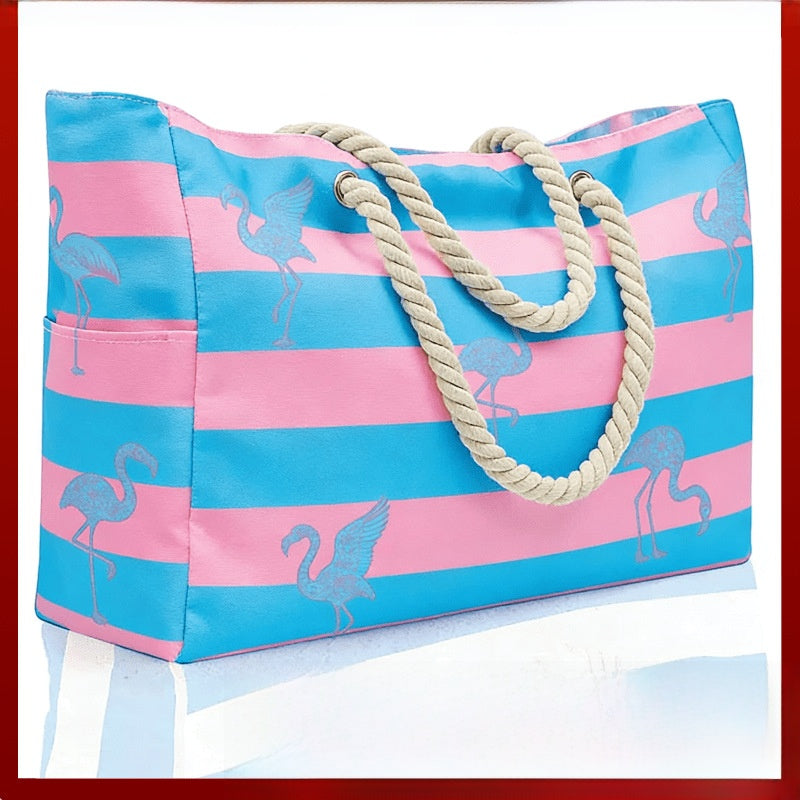 Rainbow beach bag