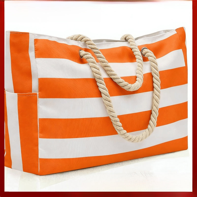Rainbow beach bag
