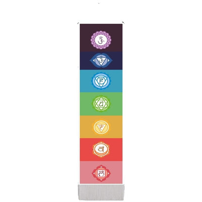 Rainbow Chakra Meditation Tapestry