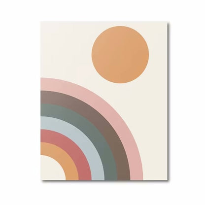 Rainbow Decorative Painting