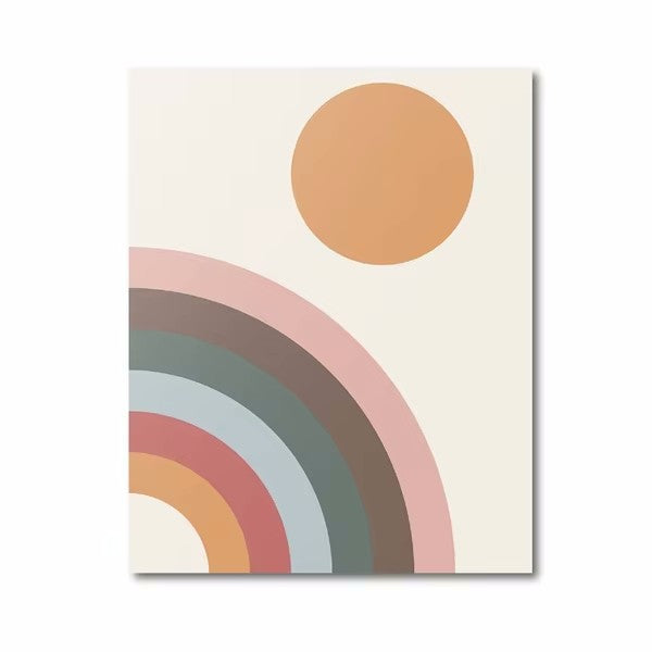 Rainbow Decorative Painting