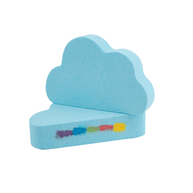 Rainbow Essential Oil Bath Salt Balls