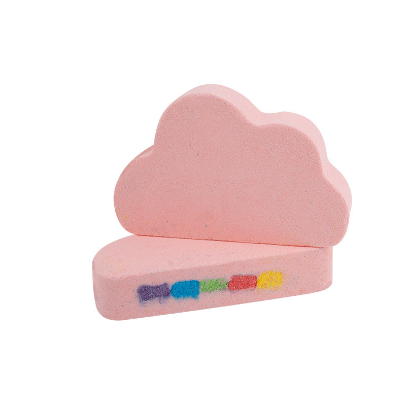 Rainbow Essential Oil Bath Salt Balls
