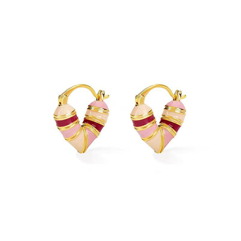 Rainbow Love Earrings