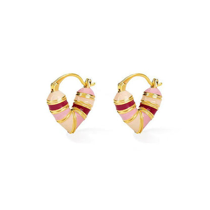 Rainbow Love Earrings