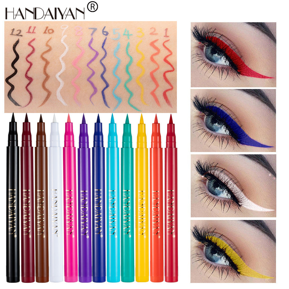 Rainbow Matte Liquid Eyeliner Pen