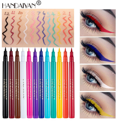 Rainbow Matte Liquid Eyeliner Pen