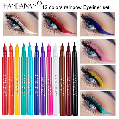 Rainbow Matte Liquid Eyeliner Pen