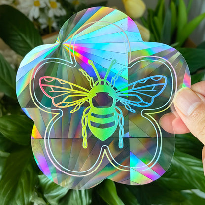 Rainbow Prism Glass Suncatcher Window Sticker