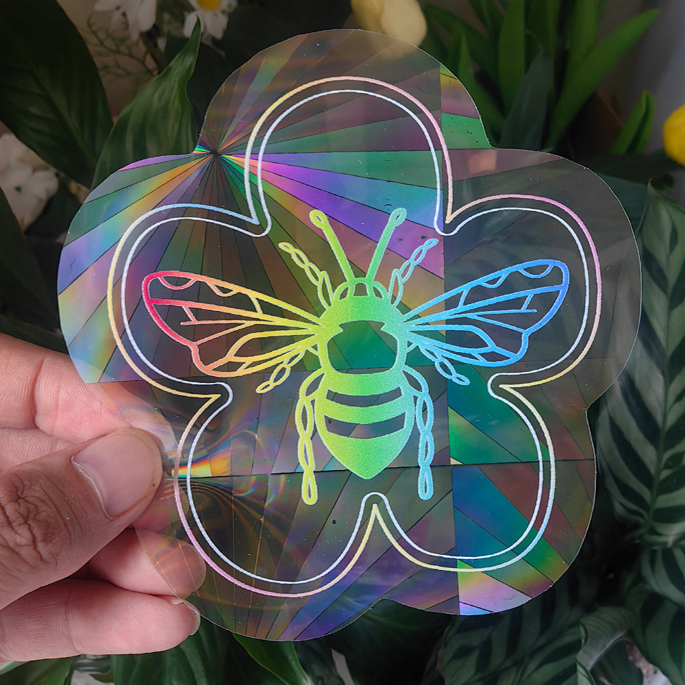 Rainbow Prism Glass Suncatcher Window Sticker