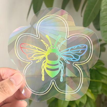 Rainbow Prism Glass Suncatcher Window Sticker