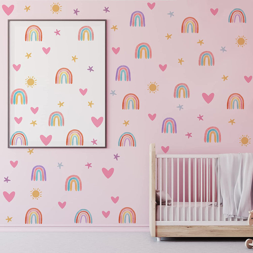 Rainbow Star Wall Decal