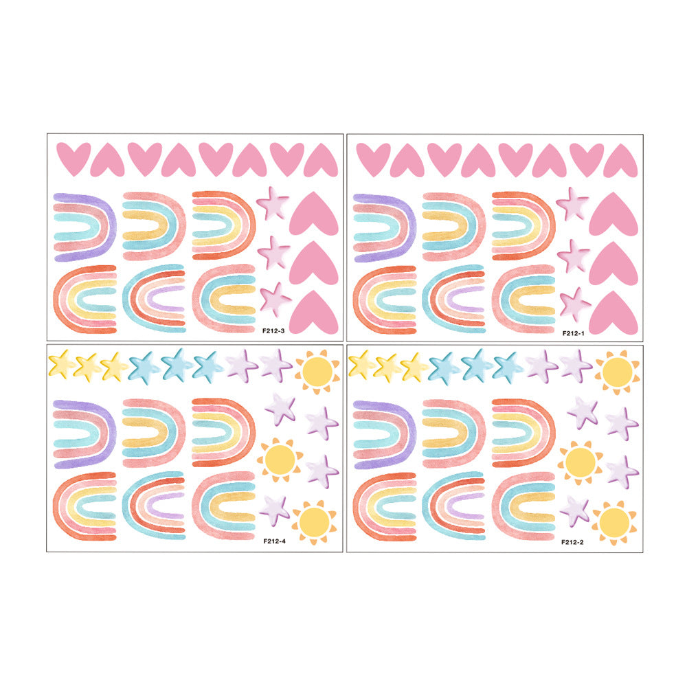 Rainbow Star Wall Decal