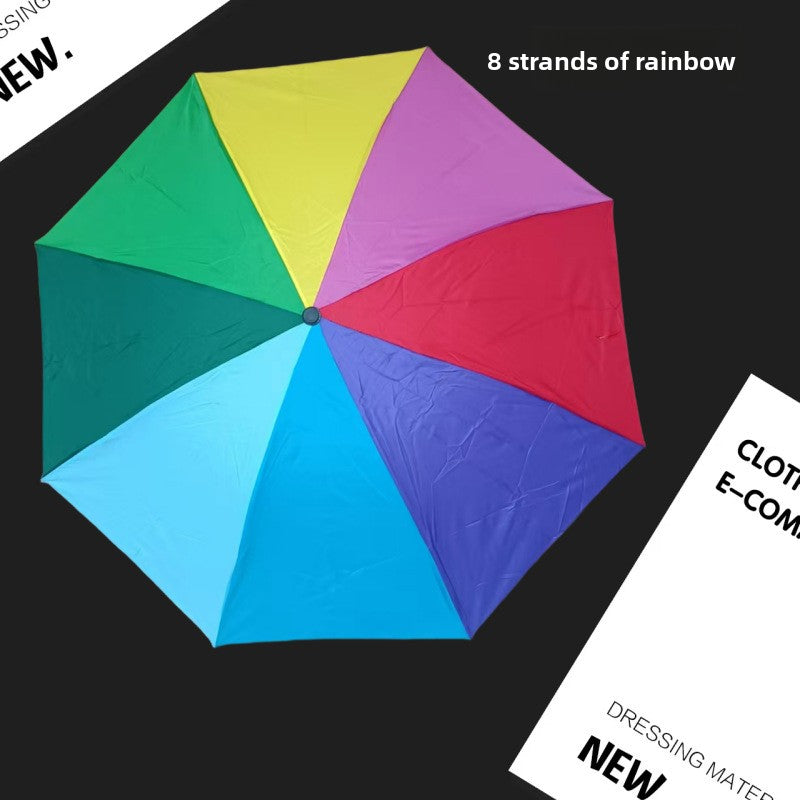 Rainbow Sunny Umbrella