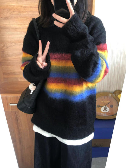 Rainbow sweater