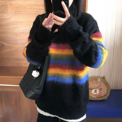 Rainbow sweater