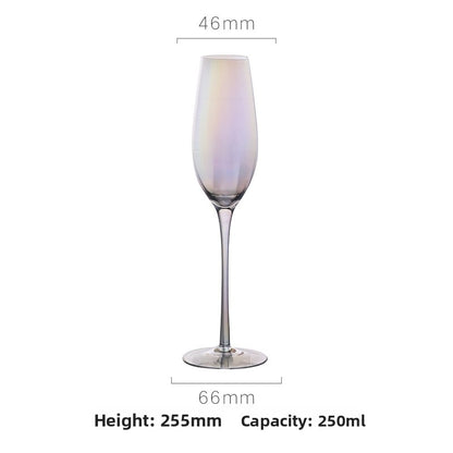 Rainbow Wine Glass