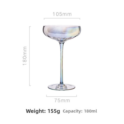 Rainbow Wine Glass
