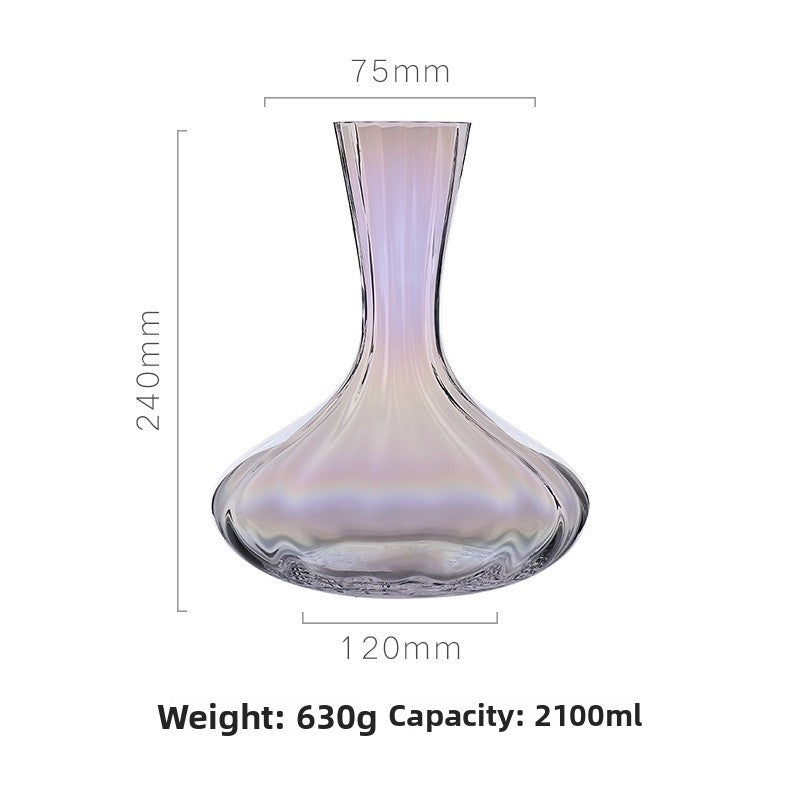 Rainbow Wine Glass