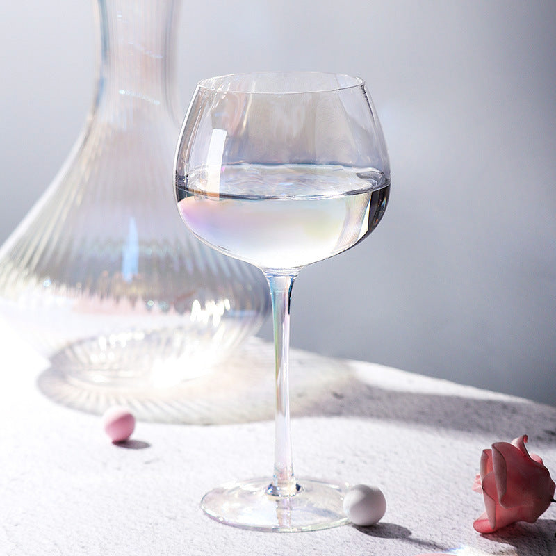 Rainbow Wine Glass